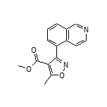 3-(5-异喹啉基)-5-甲基异噁唑-4-甲酸甲酯