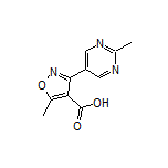 5-甲基-3-(2-甲基-5-嘧啶基)异噁唑-4-甲酸