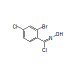 2-溴-4-氯-N-羟基亚氨代苯甲酰氯