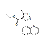 5-甲基-3-(8-喹啉基)异噁唑-4-甲酸乙酯