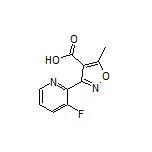 3-(3-氟-2-吡啶基)-5-甲基异噁唑-4-甲酸