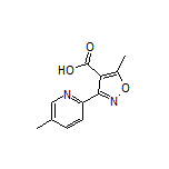 5-甲基-3-(5-甲基-2-吡啶基)异噁唑-4-甲酸