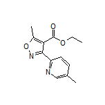5-甲基-3-(5-甲基-2-吡啶基)异噁唑-4-甲酸乙酯