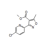 3-(5-氯-2-吡啶基)-5-甲基异噁唑-4-甲酸甲酯