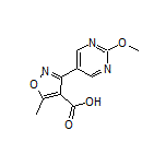 3-(2-甲氧基-5-嘧啶基)-5-甲基异噁唑-4-甲酸