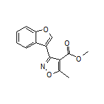 3-(3-苯并呋喃基)-5-甲基异噁唑-4-甲酸甲酯