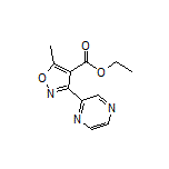 5-甲基-3-(2-吡嗪基)异噁唑-4-甲酸乙酯