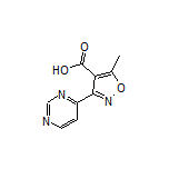 5-甲基-3-(4-嘧啶基)异噁唑-4-甲酸