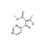 5-甲基-3-(4-嘧啶基)异噁唑-4-甲酸甲酯