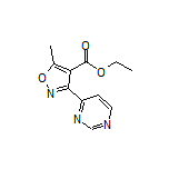 5-甲基-3-(4-嘧啶基)异噁唑-4-甲酸乙酯