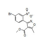 3-(4-溴-2-硝基苯基)-5-甲基异噁唑-4-甲酸甲酯
