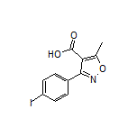 3-(4-碘苯基)-5-甲基异噁唑-4-甲酸