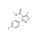 3-(4-碘苯基)-5-甲基异噁唑-4-甲酸甲酯