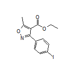3-(4-碘苯基)-5-甲基异噁唑-4-甲酸乙酯