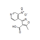 5-甲基-3-(3-硝基-4-吡啶基)异噁唑-4-甲酸
