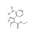 5-甲基-3-(3-硝基-4-吡啶基)异噁唑-4-甲酸乙酯