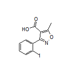 3-(2-碘苯基)-5-甲基异噁唑-4-甲酸