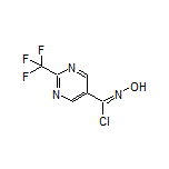 N-羟基-2-(三氟甲基)嘧啶-5-亚氨代甲酰氯