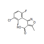 3-(3-氯-2,6-二氟苯基)-5-甲基异噁唑-4-甲酸