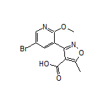 3-(5-溴-2-甲氧基-3-吡啶基)-5-甲基异噁唑-4-甲酸