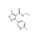5-甲基-3-(6-甲基-3-吡啶基)异噁唑-4-甲酸乙酯