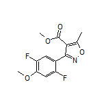 3-(2,5-二氟-4-甲氧基苯基)-5-甲基异噁唑-4-甲酸甲酯