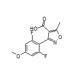 3-(2,6-二氟-4-甲氧基苯基)-5-甲基异噁唑-4-甲酸