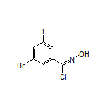 3-溴-N-羟基-5-碘亚氨代苯甲酰氯