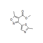5-甲基-3-(2-甲基-5-噻唑基)异噁唑-4-甲酸甲酯