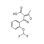 3-[2-(二氟甲氧基)苯基]-5-甲基异噁唑-4-甲酸