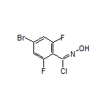 4-溴-2,6-二氟-N-羟基亚氨代苯甲酰氯