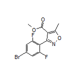 3-(4-溴-2,6-二氟苯基)-5-甲基异噁唑-4-甲酸甲酯
