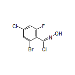 2-溴-4-氯-6-氟-N-羟基亚氨代苯甲酰氯