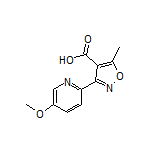 3-(5-甲氧基-2-吡啶基)-5-甲基异噁唑-4-甲酸