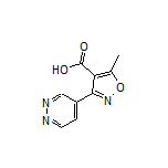 5-甲基-3-(4-哒嗪基)异噁唑-4-甲酸