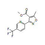 5-甲基-3-[5-(三氟甲基)-2-吡啶基]异噁唑-4-甲酸甲酯