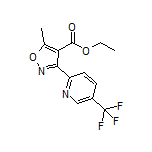 5-甲基-3-[5-(三氟甲基)-2-吡啶基]异噁唑-4-甲酸乙酯