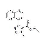 5-甲基-3-(4-喹啉基)异噁唑-4-甲酸乙酯