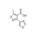 5-甲基-3-(4-噁唑基)异噁唑-4-甲酸