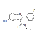 2-(3-氟苯基)-5-羟基苯并呋喃-3-甲酸乙酯