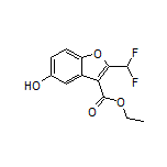 2-(二氟甲基)-5-羟基苯并呋喃-3-甲酸乙酯