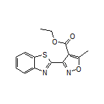 3-(2-苯并噻唑基)-5-甲基异噁唑-4-甲酸乙酯