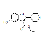5-羟基-2-(4-吡啶基)苯并呋喃-3-甲酸乙酯