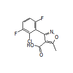 3-(2-氯-3,6-二氟苯基)-5-甲基异噁唑-4-甲酸
