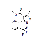 5-甲基-3-[3-(三氟甲基)-2-吡啶基]异噁唑-4-甲酸甲酯