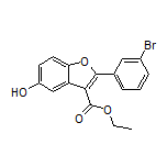 2-(3-溴苯基)-5-羟基苯并呋喃-3-甲酸乙酯
