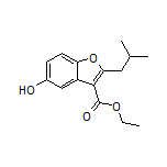 5-羟基-2-异丁基苯并呋喃-3-甲酸乙酯