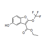 5-羟基-2-(三氟甲基)苯并呋喃-3-甲酸乙酯