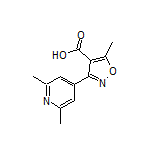 3-(2,6-二甲基-4-吡啶基)-5-甲基异噁唑-4-甲酸