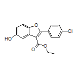 2-(4-氯苯基)-5-羟基苯并呋喃-3-甲酸乙酯